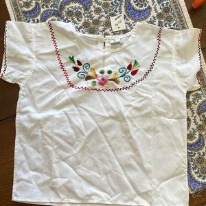 Cinco de Mayo hand embroidered made in Mexico 3T